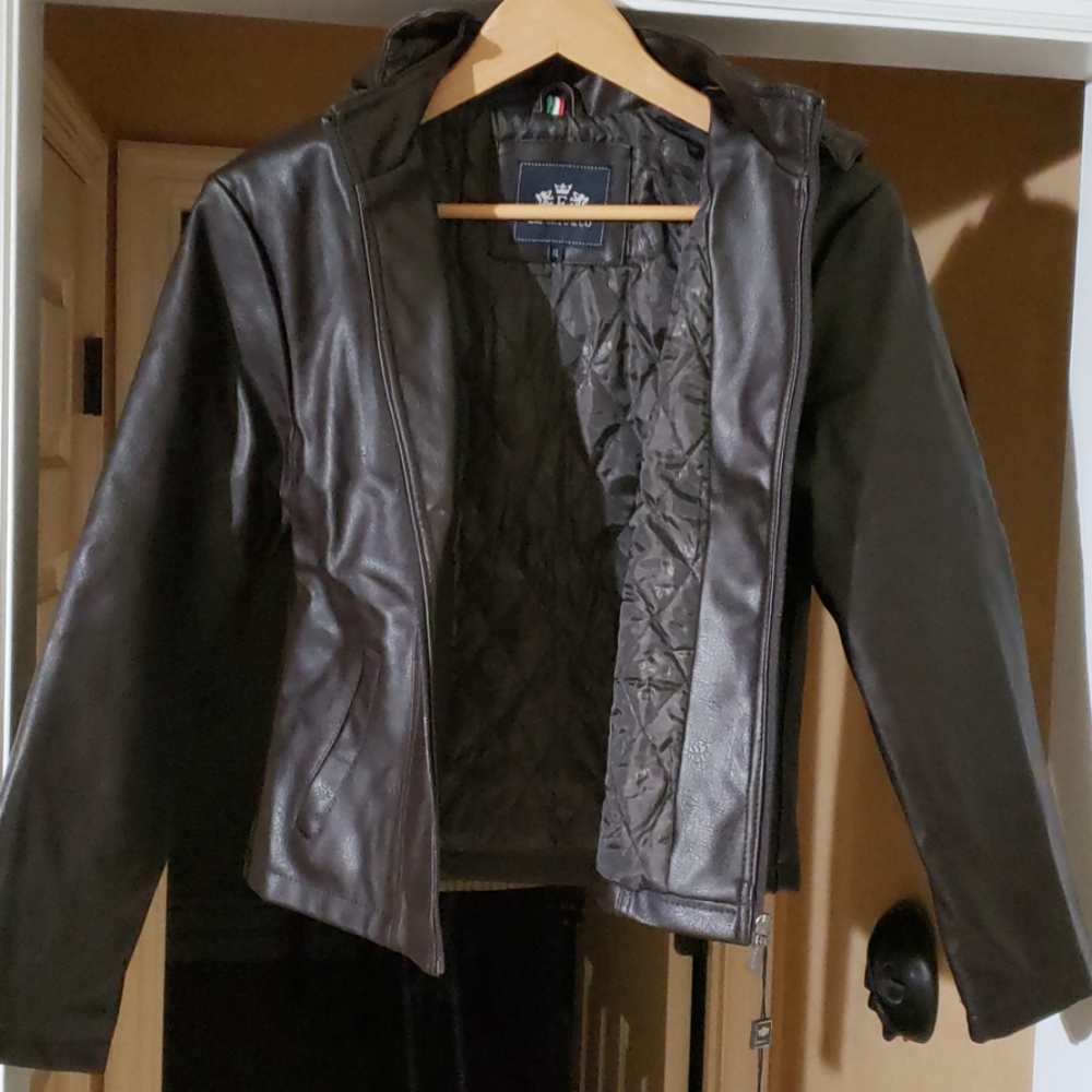 Leather jacket